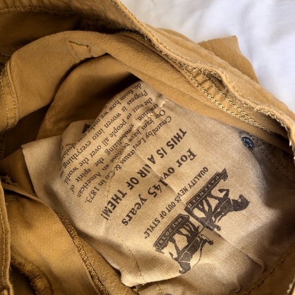 Levi Mustard Jeans W30 L30 - Picture 8 of 8